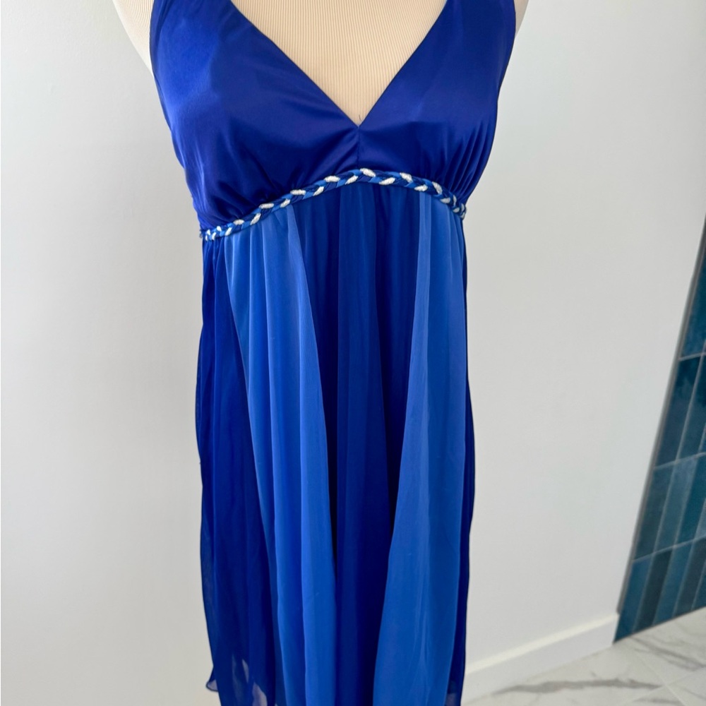 City Triangles Royal Blue Dress